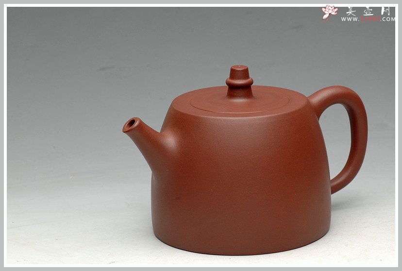 紫砂壶图片：进步神速 嵌盖严合 钢流 饱满厚重 全手汉铎 - 宜兴紫砂壶网