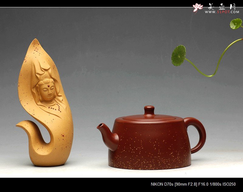 紫砂壶图片：周洪彬 经典代表作 风花雪月 - 宜兴紫砂壶网