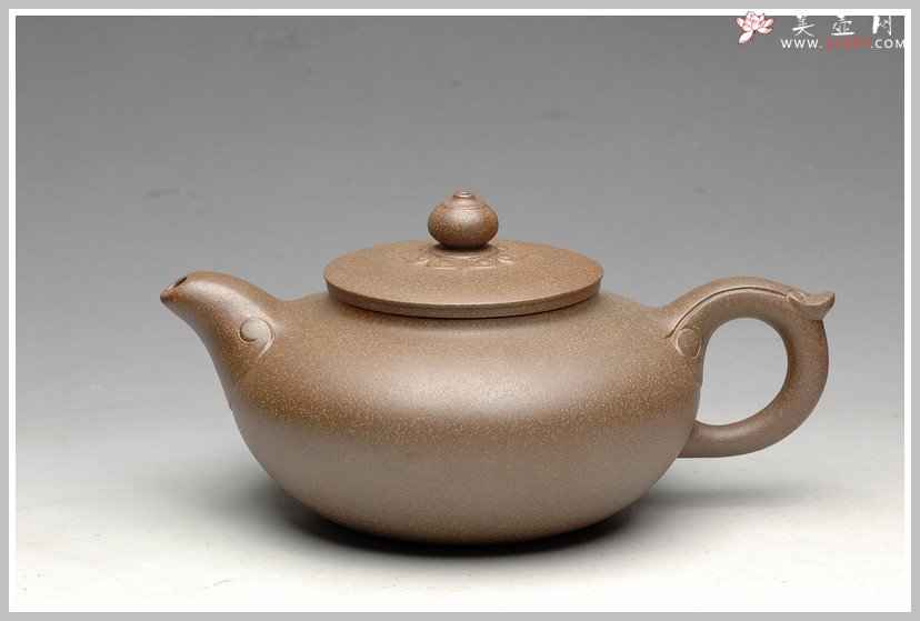 紫砂壶图片：高温窑变 送礼佳品  事事如意 - 宜兴紫砂壶网