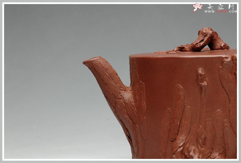 紫砂壶图片：花器实力派 辛卯年作品 精品松桩 细品 - 宜兴紫砂壶网