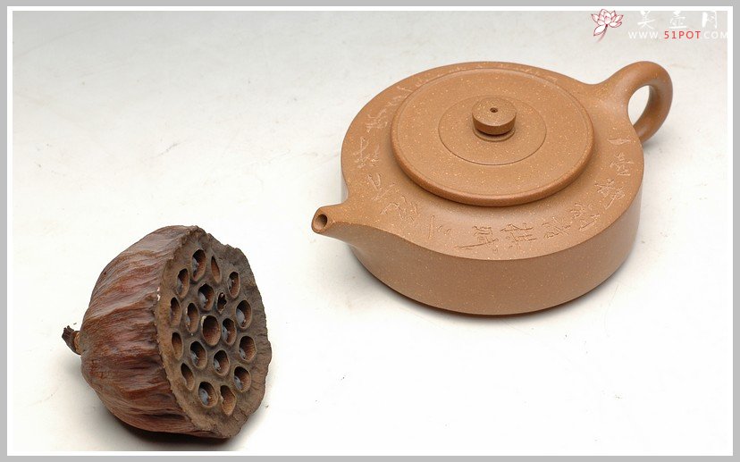 紫砂壶图片：老味纵横 经典曼生周盘 - 宜兴紫砂壶网