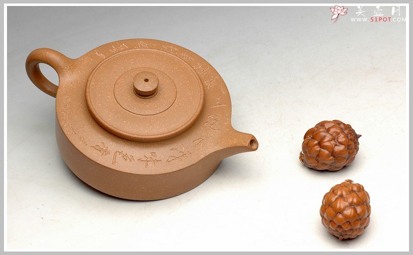 紫砂壶图片：老味纵横 经典曼生周盘 - 宜兴紫砂壶网