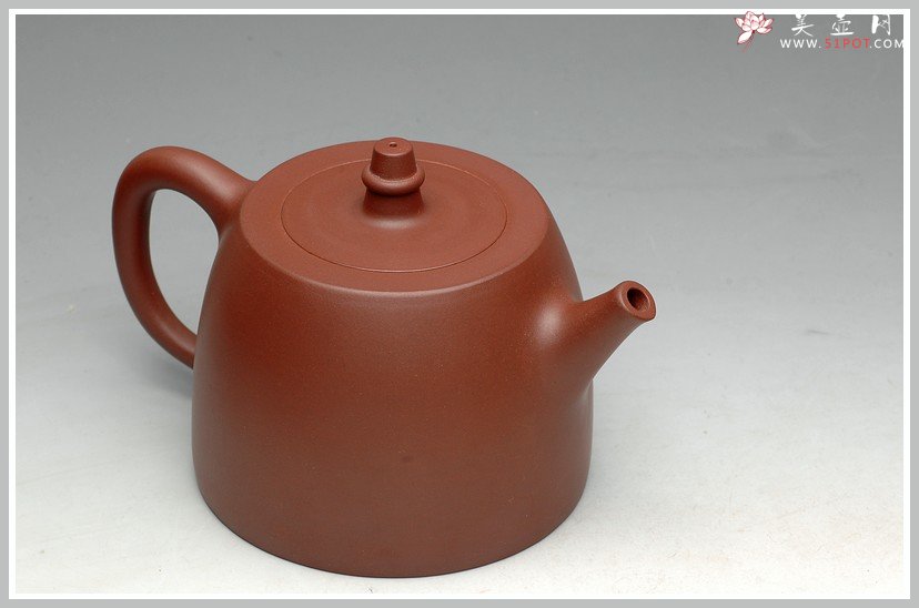 紫砂壶图片：进步神速 嵌盖严合 钢流 饱满厚重 全手汉铎 - 宜兴紫砂壶网