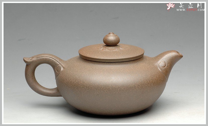 紫砂壶图片：高温窑变 送礼佳品  事事如意 - 宜兴紫砂壶网