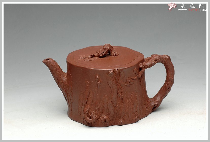 紫砂壶图片：花器实力派 辛卯年作品 精品松桩 细品 - 宜兴紫砂壶网