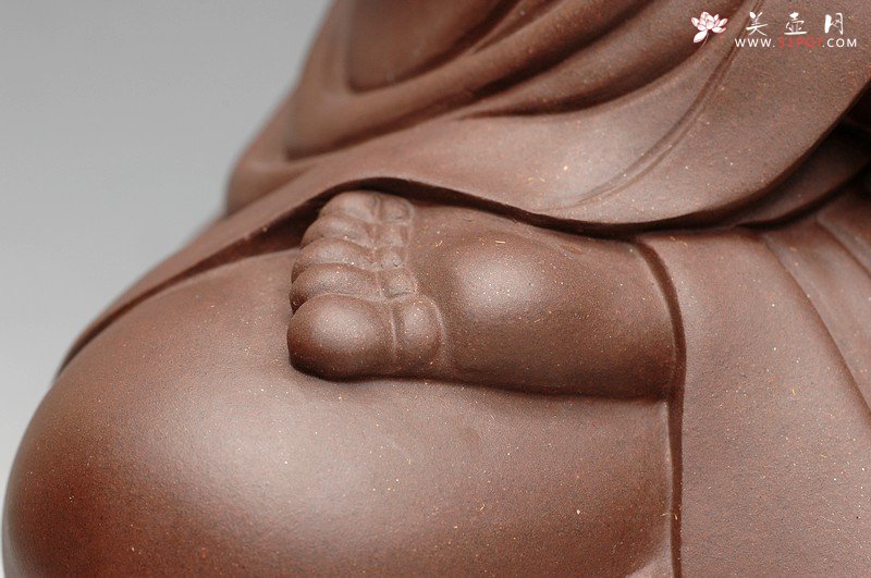 紫砂壶图片：法相庄严 坐佛 - 宜兴紫砂壶网