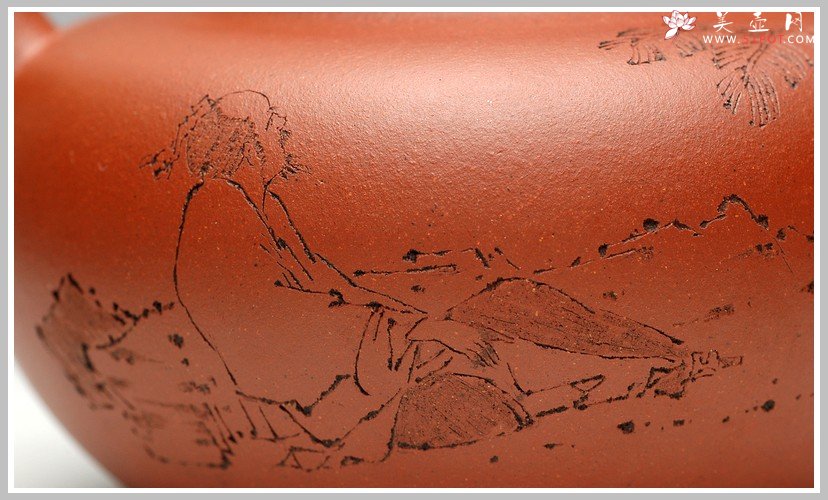 紫砂壶图片：温润如玉 阴阳顿挫 全手儒君 - 宜兴紫砂壶网