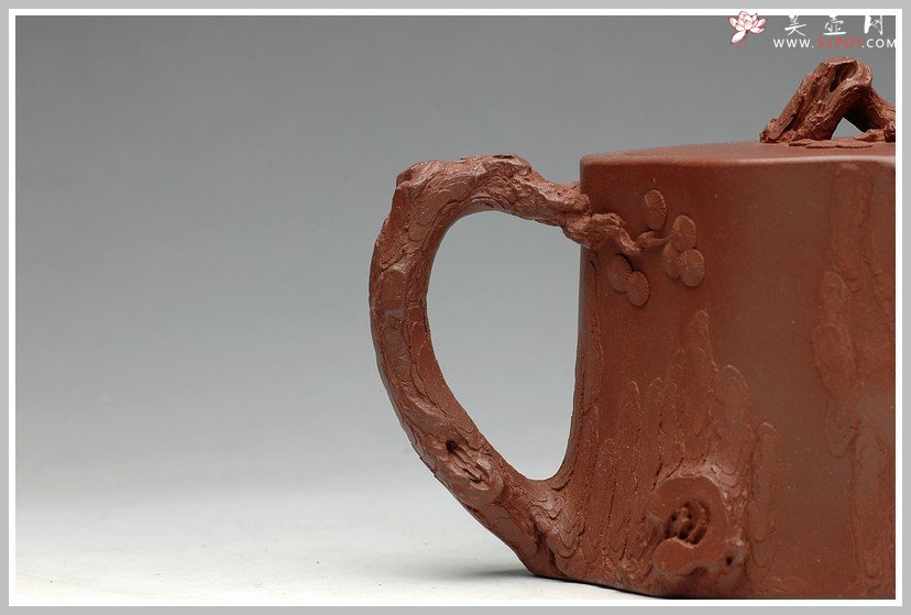 紫砂壶图片：花器实力派 辛卯年作品 精品松桩 细品 - 宜兴紫砂壶网
