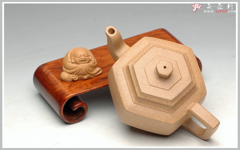 紫砂壶图片：深见功力 饱满大气 段泥全手雪华 - 宜兴紫砂壶网