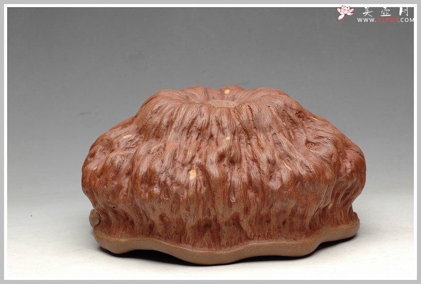 紫砂壶图片：刘景 全手 新莲蓬水洗 水盂 - 宜兴紫砂壶网