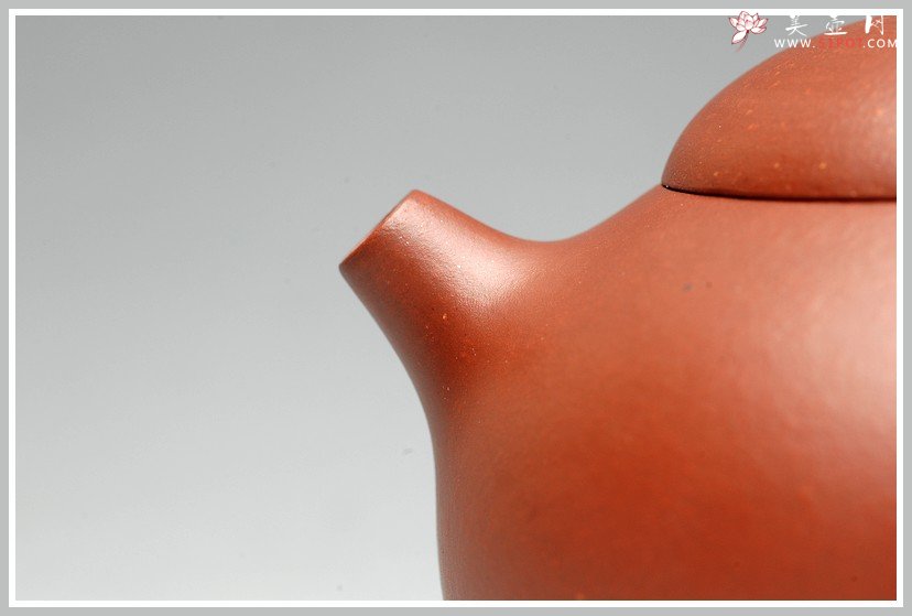 紫砂壶图片：非常纯的地槽青 爱不释手 全手扁西施 - 宜兴紫砂壶网