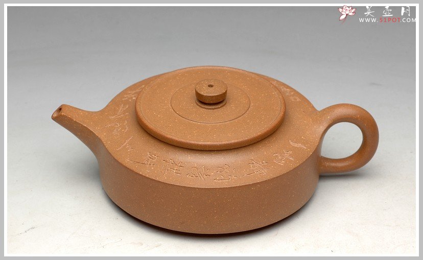 紫砂壶图片：老味纵横 经典曼生周盘 - 宜兴紫砂壶网