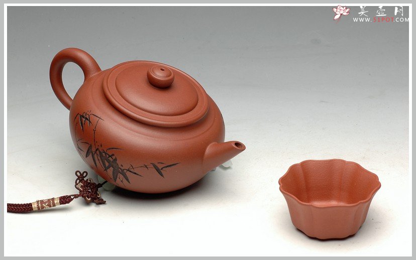 紫砂壶图片：实用佳品 杀茶利器-线韵 - 宜兴紫砂壶网