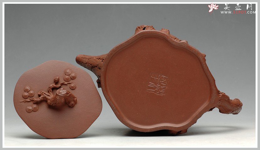 紫砂壶图片：花器实力派 辛卯年作品 精品松桩 细品 - 宜兴紫砂壶网