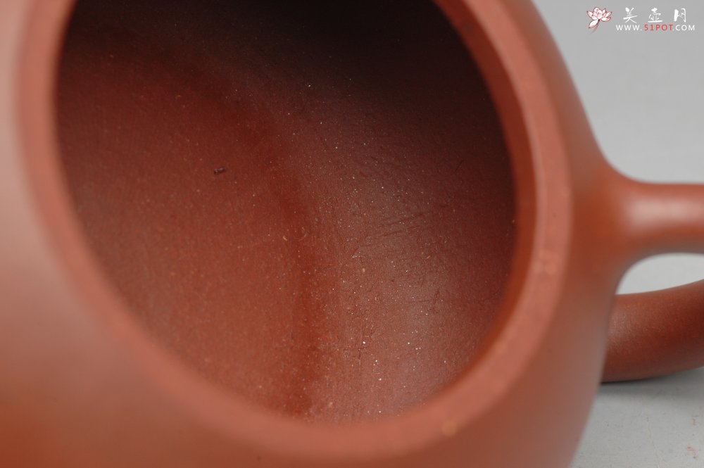 紫砂壶图片：非常纯的地槽青 爱不释手 全手扁西施 - 宜兴紫砂壶网