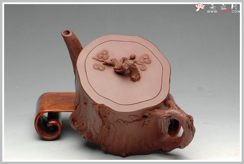紫砂壶图片：花器实力派 辛卯年作品 精品松桩 细品 - 宜兴紫砂壶网
