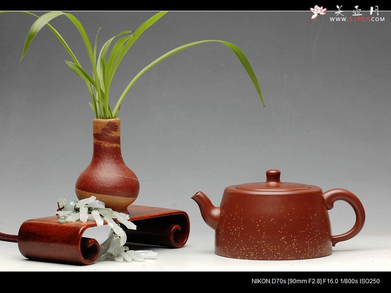 紫砂壶图片：周洪彬 经典代表作 风花雪月 - 宜兴紫砂壶网