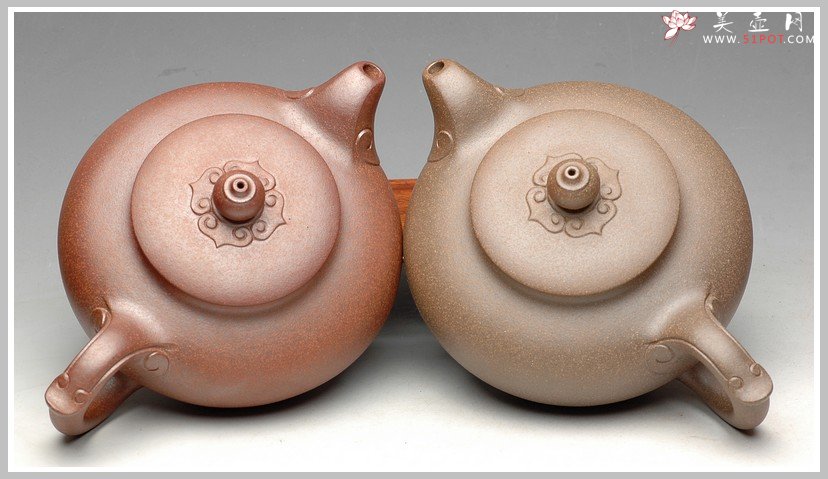 紫砂壶图片：高温窑变 送礼佳品  事事如意 - 宜兴紫砂壶网