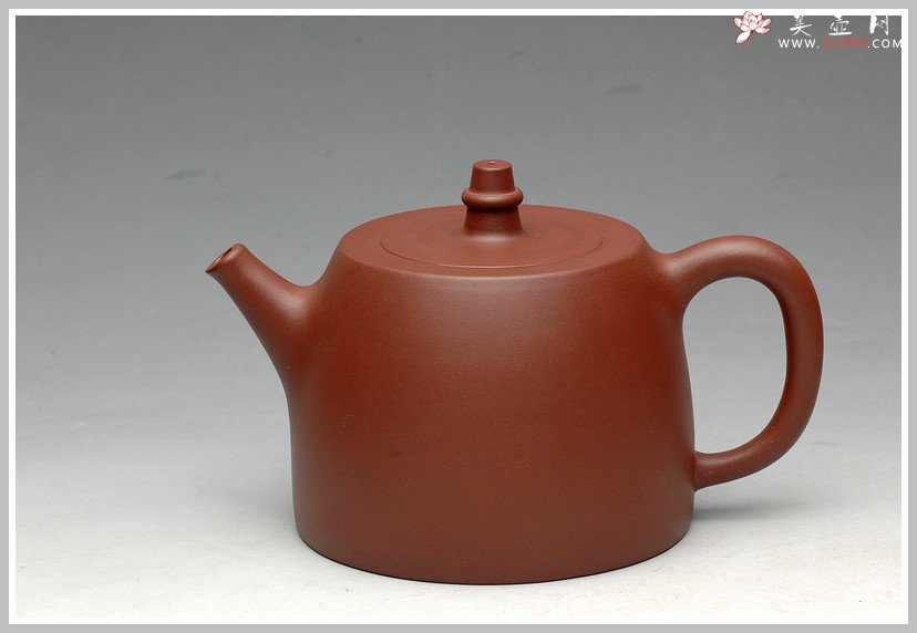 紫砂壶图片：进步神速 嵌盖严合 钢流 饱满厚重 全手汉铎 - 宜兴紫砂壶网