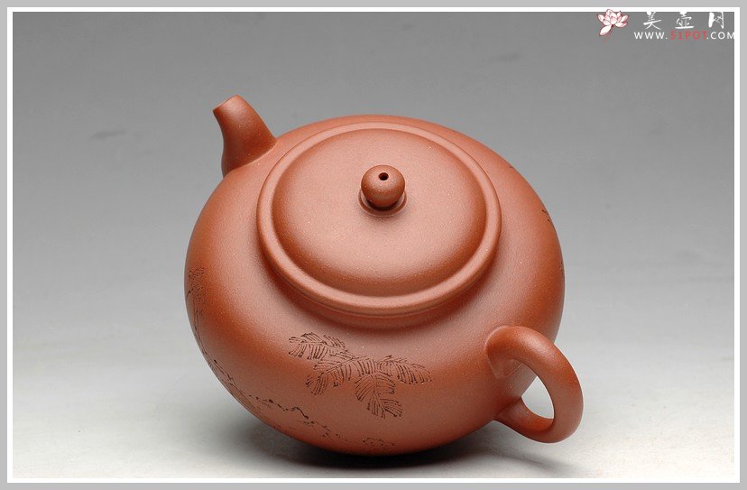 紫砂壶图片：温润如玉 阴阳顿挫 全手儒君 - 宜兴紫砂壶网