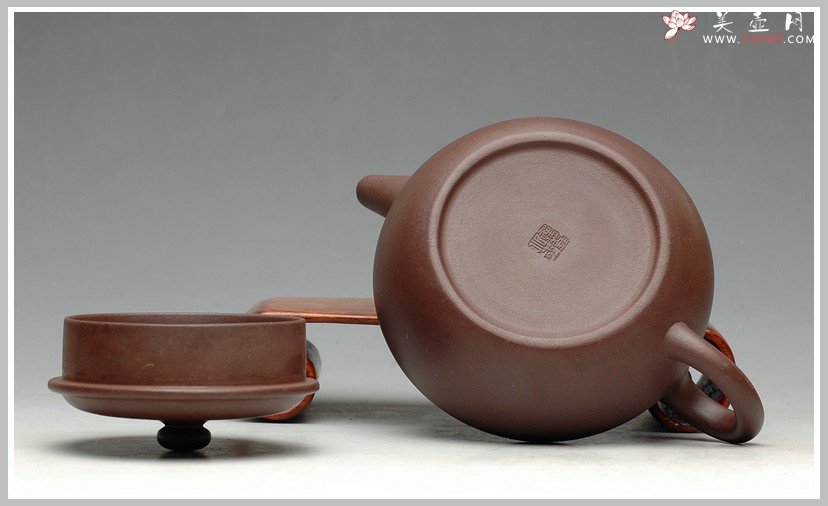 紫砂壶图片：老紫泥 杀茶利器 摹古之作 全手涌泉 - 宜兴紫砂壶网