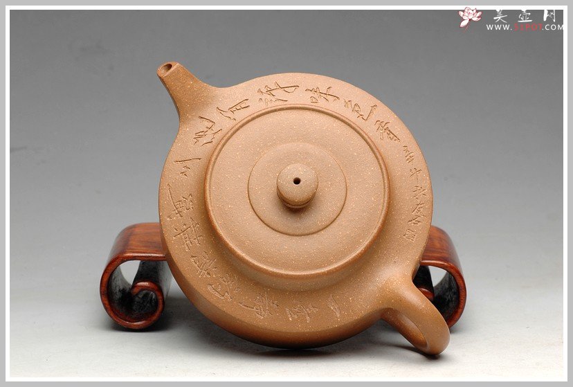 紫砂壶图片：老味纵横 经典曼生周盘 - 宜兴紫砂壶网