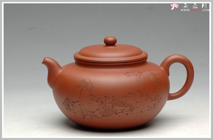 紫砂壶图片：温润如玉 阴阳顿挫 全手儒君 - 宜兴紫砂壶网