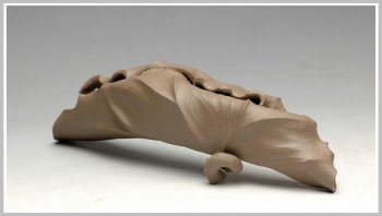 紫砂壶图片：文雅茶宠 手工精制 可看细节 精品 荷叶 - 宜兴紫砂壶网