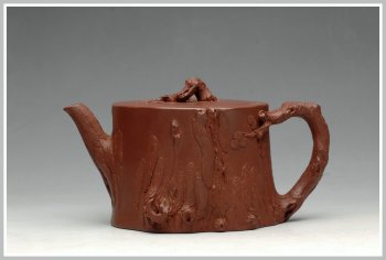 紫砂壶图片：花器实力派 辛卯年作品 精品松桩 细品 - 宜兴紫砂壶网