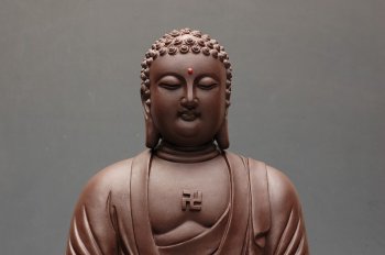 紫砂壶图片：法相庄严 坐佛 - 宜兴紫砂壶网