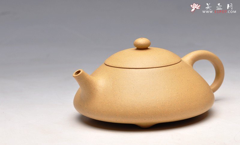 紫砂壶图片：非常漂亮的老本山段 仅此一把 西施瓢 - 宜兴紫砂壶网