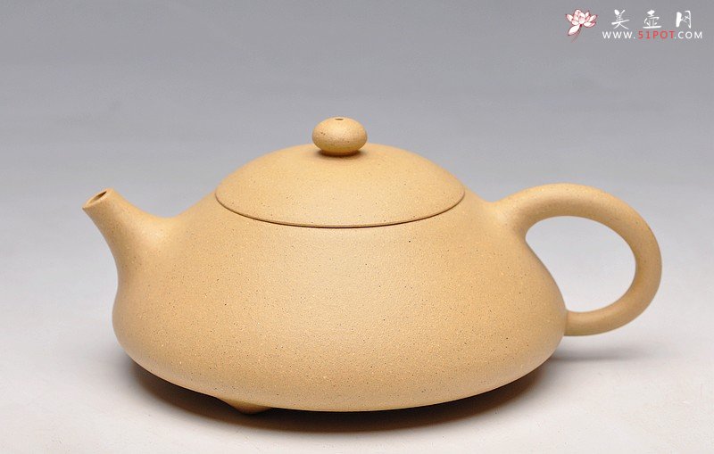 紫砂壶图片：非常漂亮的老本山段 仅此一把 西施瓢 - 宜兴紫砂壶网