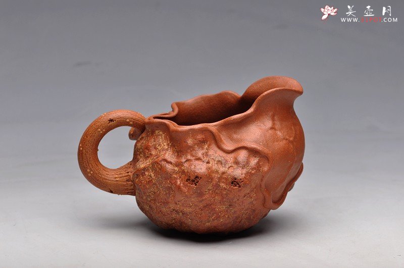 紫砂壶图片：刘景2012新公道 降坡泥 220cc - 宜兴紫砂壶网