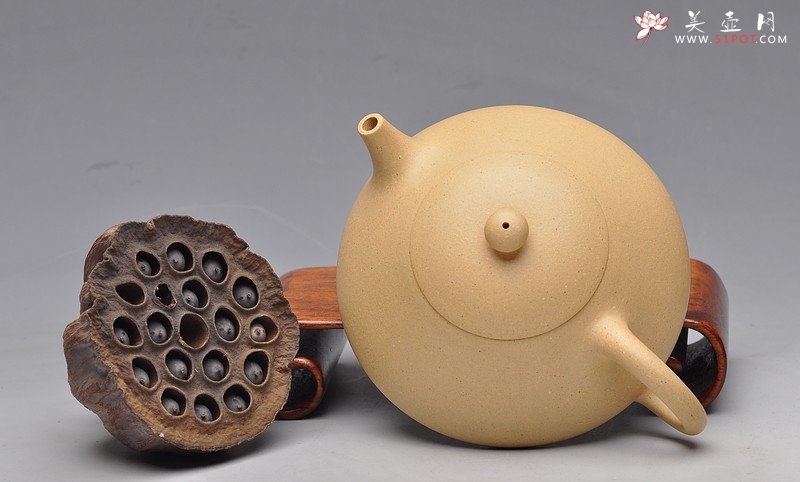 紫砂壶图片：非常漂亮的老本山段 仅此一把 西施瓢 - 宜兴紫砂壶网