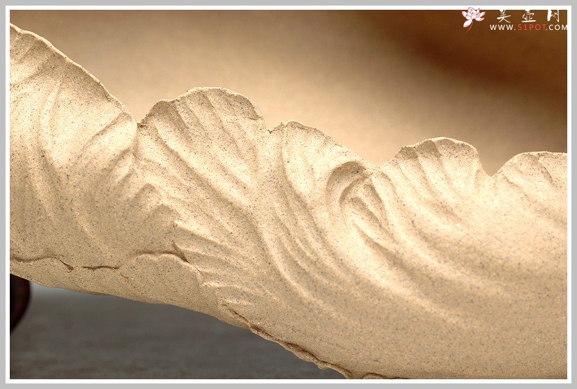 紫砂壶图片：白菜 百财 优质芝麻段 烟灰缸 水仙盆 - 宜兴紫砂壶网