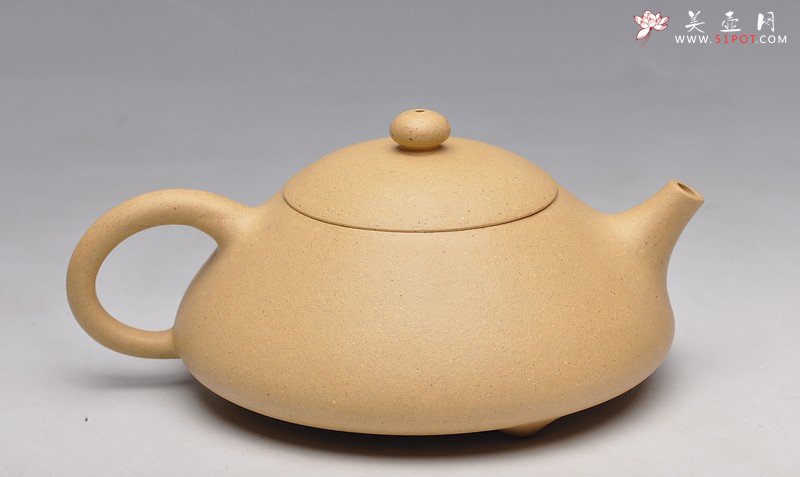 紫砂壶图片：非常漂亮的老本山段 仅此一把 西施瓢 - 宜兴紫砂壶网