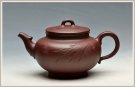 紫砂壶图片：李昌鸿大师装饰 风雅德韵 线条流畅 凤鸣 - 宜兴紫砂壶网