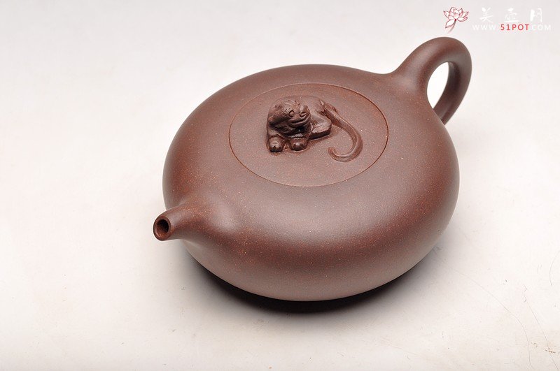 紫砂壶图片：优质紫泥 线条优美 实用之品  旺龙 - 宜兴紫砂壶网