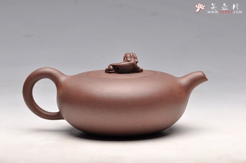 紫砂壶图片：优质紫泥 线条优美 实用之品  旺龙 - 宜兴紫砂壶网