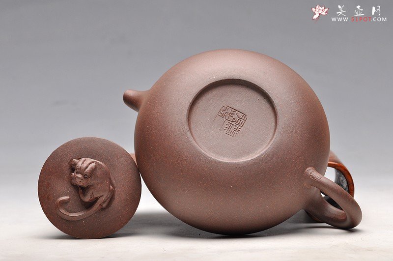 紫砂壶图片：优质紫泥 线条优美 实用之品  旺龙 - 宜兴紫砂壶网