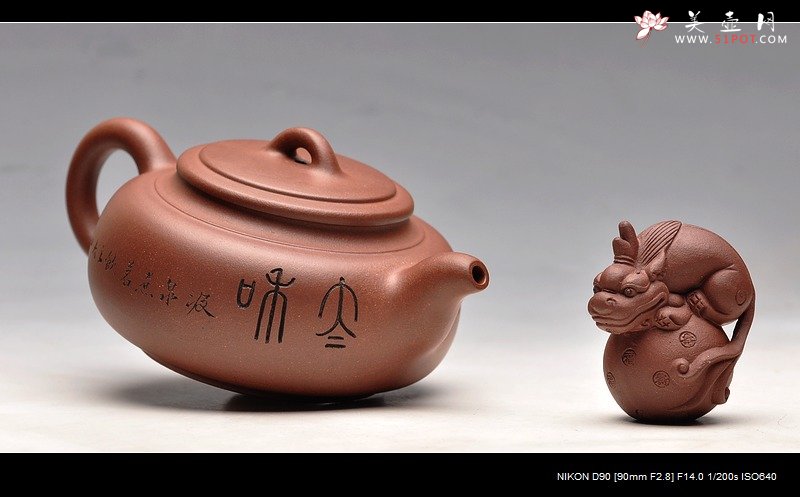 紫砂壶图片：趣味尤浓 实用茶器 婉壁 - 宜兴紫砂壶网