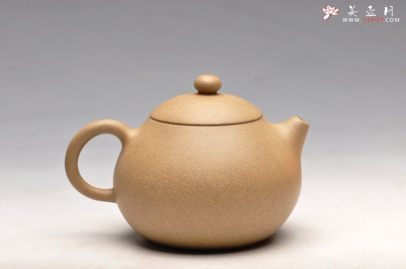 紫砂壶图片：古朴 可爱 线条流畅 小家碧玉  实用赏玩小文旦 - 宜兴紫砂壶网