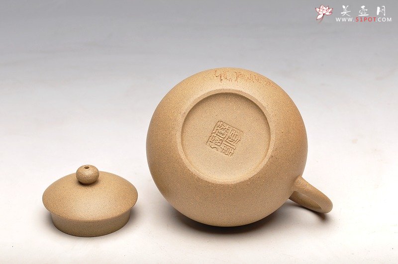 紫砂壶图片：古朴 可爱 线条流畅 小家碧玉  实用赏玩小文旦 - 宜兴紫砂壶网