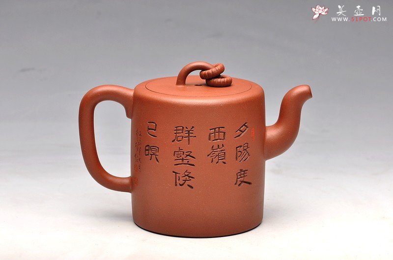 紫砂壶图片：李彦雄老师助兴装饰 余味自品 嵌盖实力 全手夙慧 双圈 - 宜兴紫砂壶网