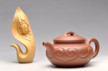 紫砂壶图片：实力之仿古如意欣赏~ - 宜兴紫砂壶网