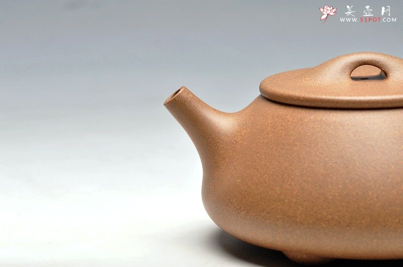 紫砂壶图片：实力性价比 老辣经典 全手中石瓢 - 宜兴紫砂壶网