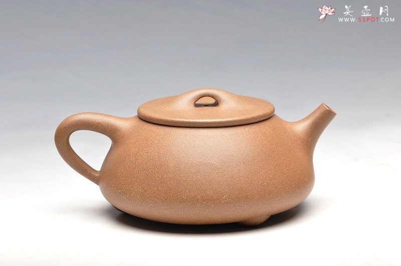 紫砂壶图片：实力性价比 老辣经典 全手中石瓢 - 宜兴紫砂壶网