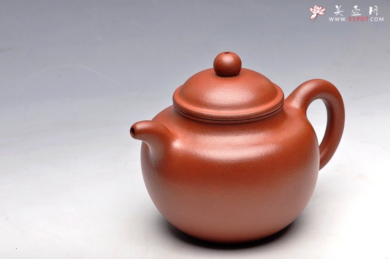 紫砂壶图片：型老，料老，款老之非老壶的味道 全手高莲子 - 宜兴紫砂壶网