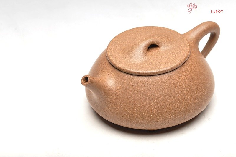 紫砂壶图片：实力性价比 老辣经典 全手中石瓢 - 宜兴紫砂壶网