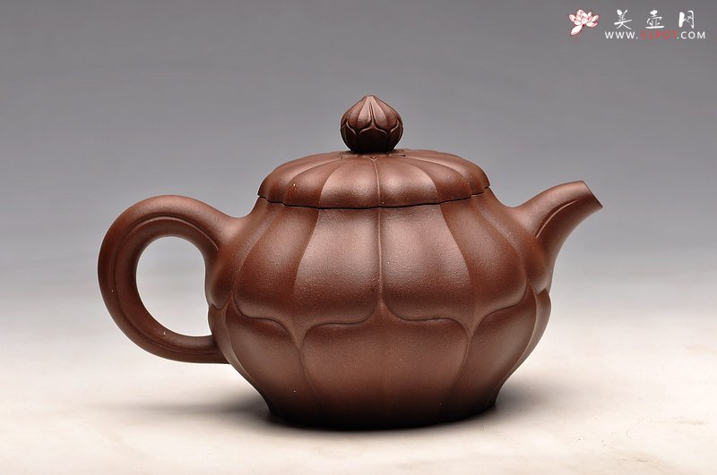 紫砂壶图片：美感十足 稳重 线条明晰 筋囊风采 高合菱 - 宜兴紫砂壶网